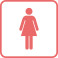 女性用トイレ