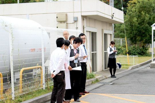 防災訓練の様子