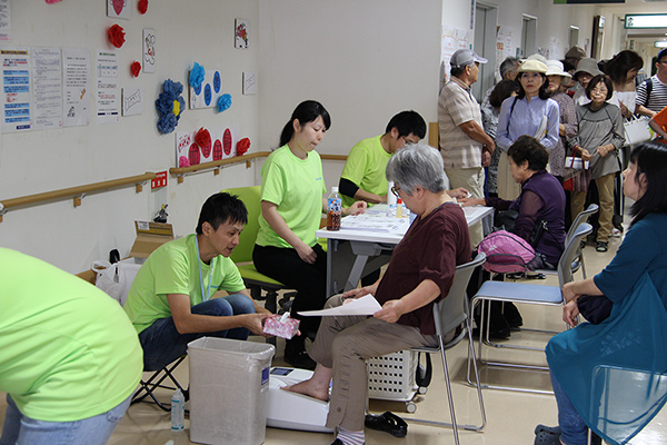 健康まつりの様子