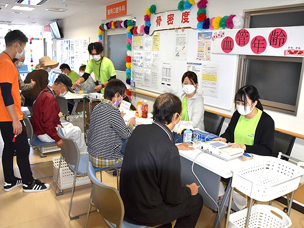 健康まつりの様子